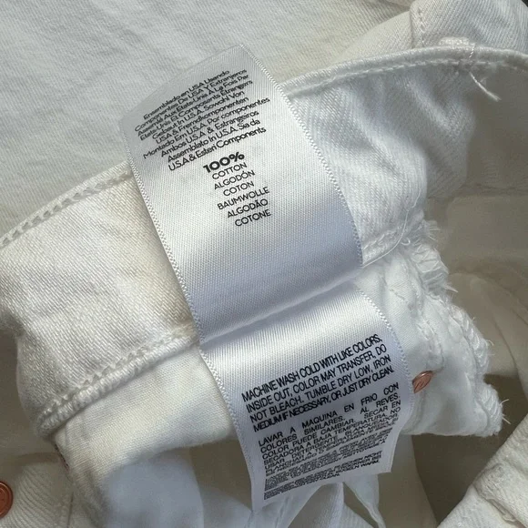 New MOTHER The Maven Bermuda Fray Shorts Sz 25 - Picture 4 of 12